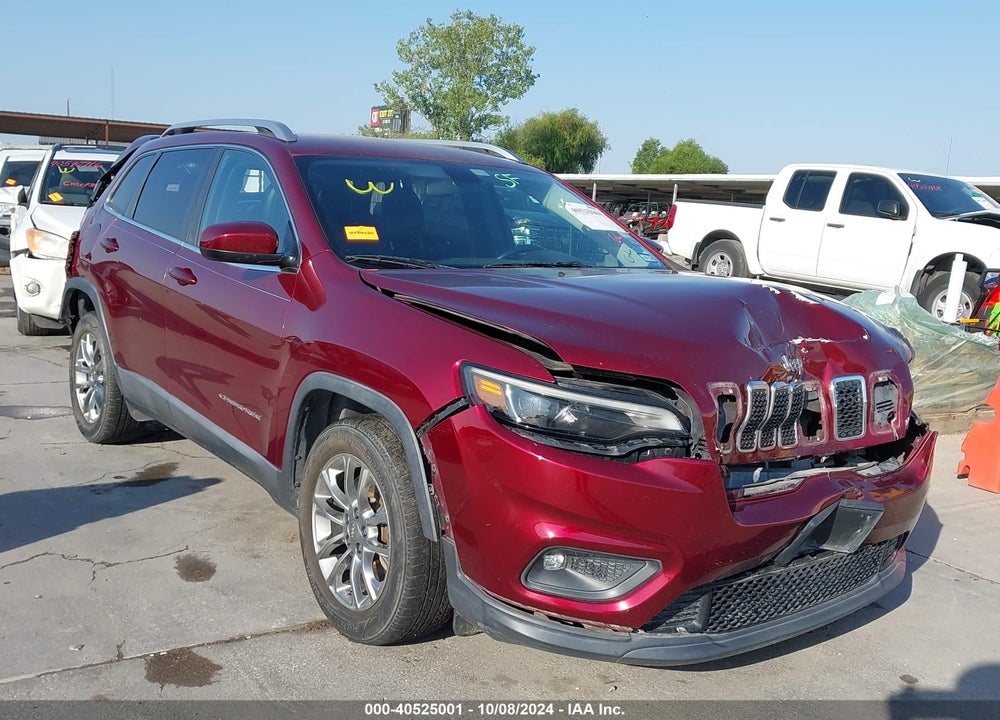 2019 JEEP CHEROKEE LATITUDE PLUS FWD VIN: 1C4PJLLB8KD151755