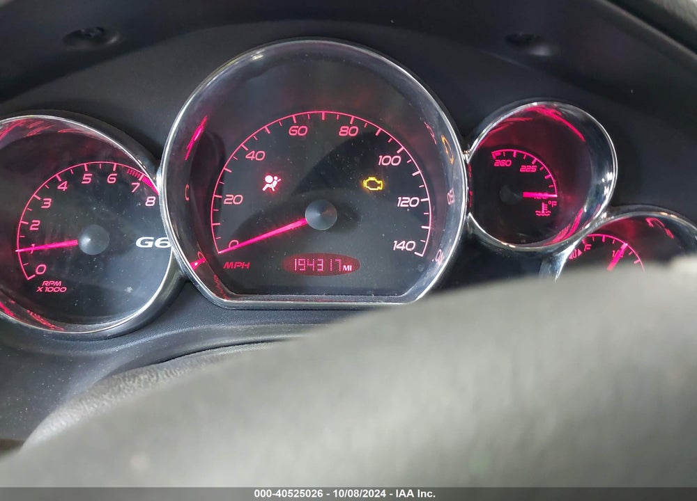 2008 PONTIAC G6 VIN: 1G2ZG57B684126492