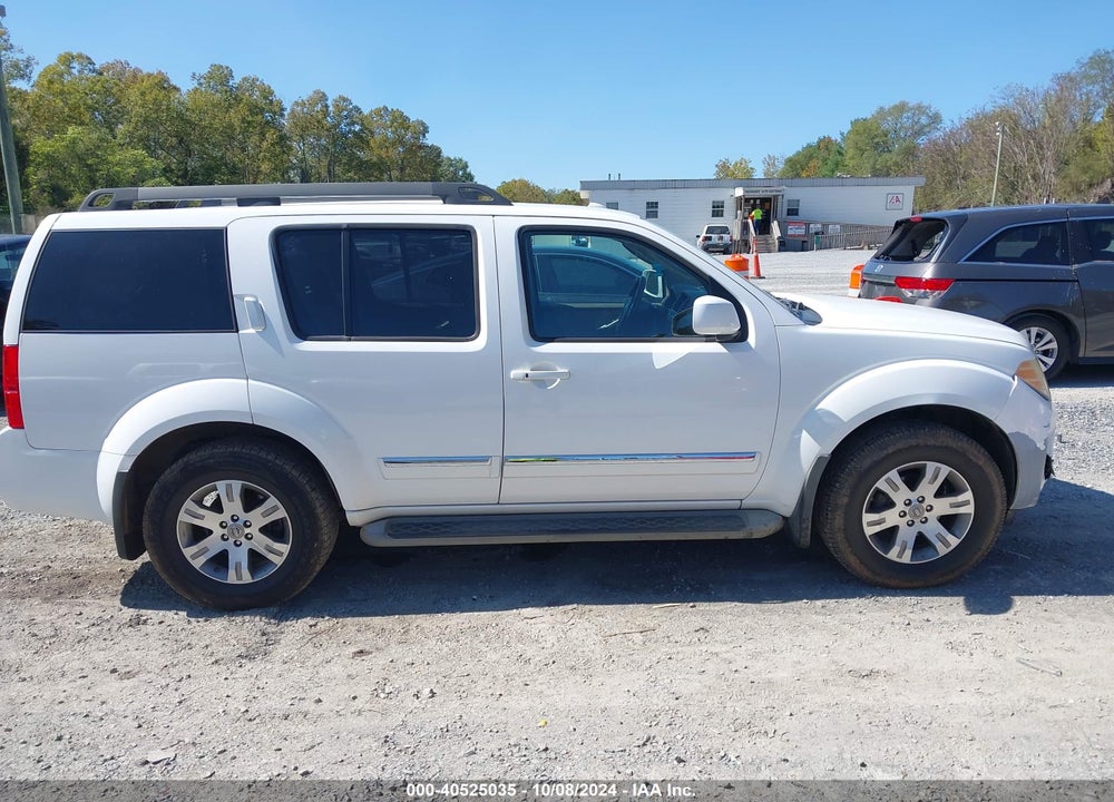 2012 NISSAN PATHFINDER SILVER VIN: 5N1AR1NB3CC637909