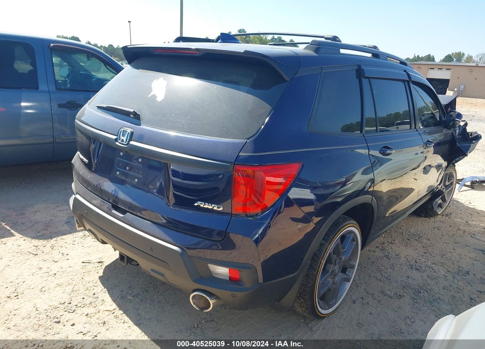 2023 HONDA PASSPORT AWD EX-L VIN: 5FNYF8H59PB017911