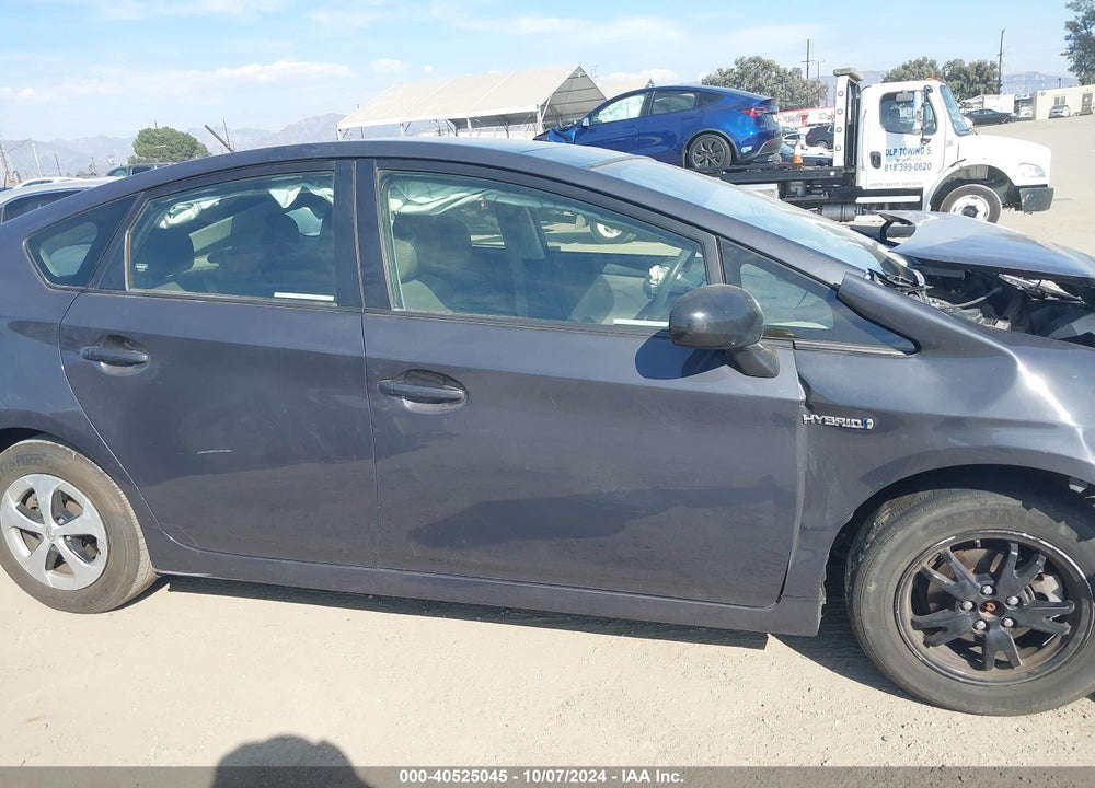 2015 TOYOTA PRIUS THREE VIN: JTDKN3DU0F0433836