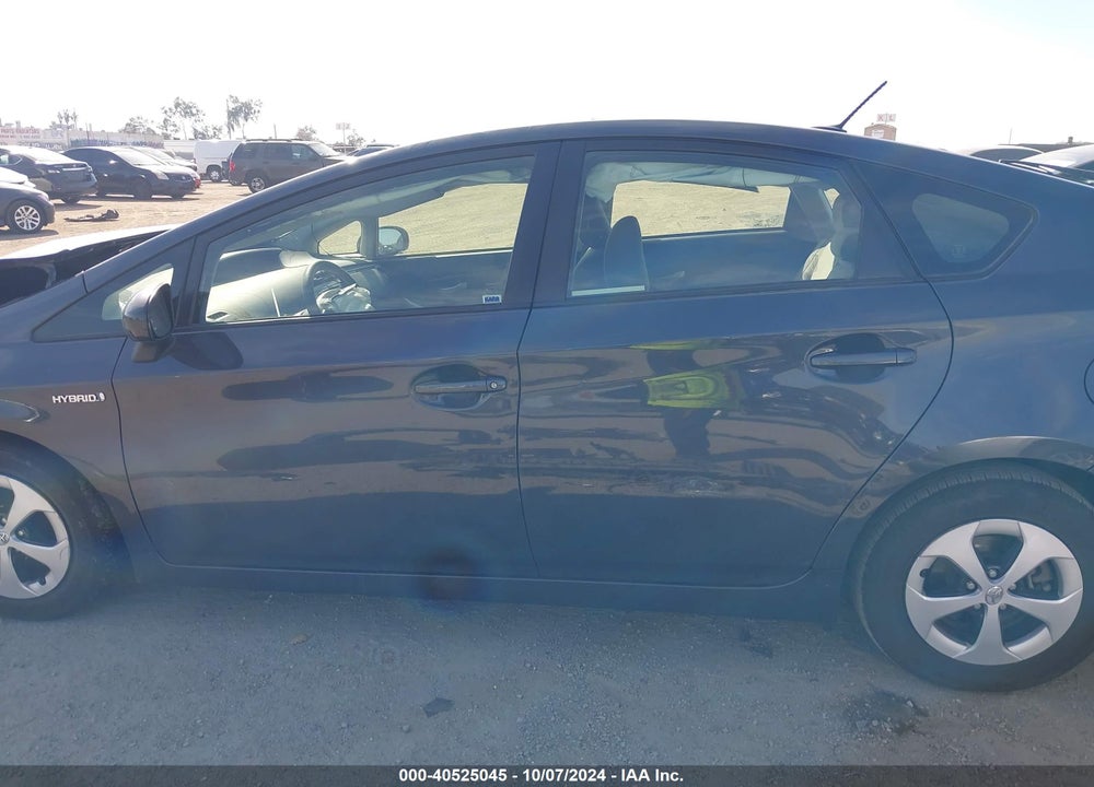2015 TOYOTA PRIUS THREE VIN: JTDKN3DU0F0433836