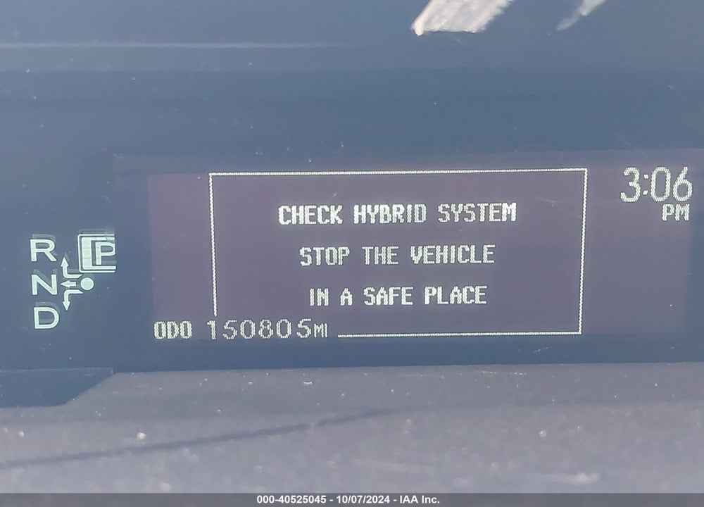 2015 TOYOTA PRIUS THREE VIN: JTDKN3DU0F0433836