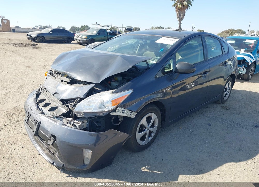 2015 TOYOTA PRIUS THREE VIN: JTDKN3DU0F0433836