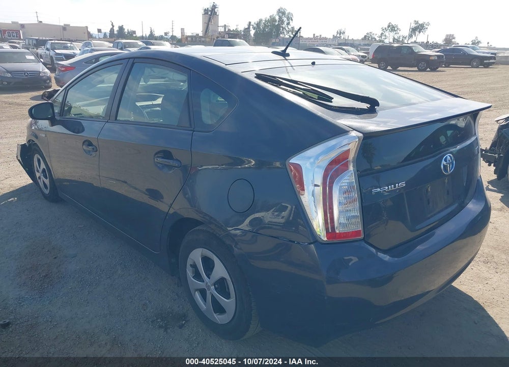 2015 TOYOTA PRIUS THREE VIN: JTDKN3DU0F0433836