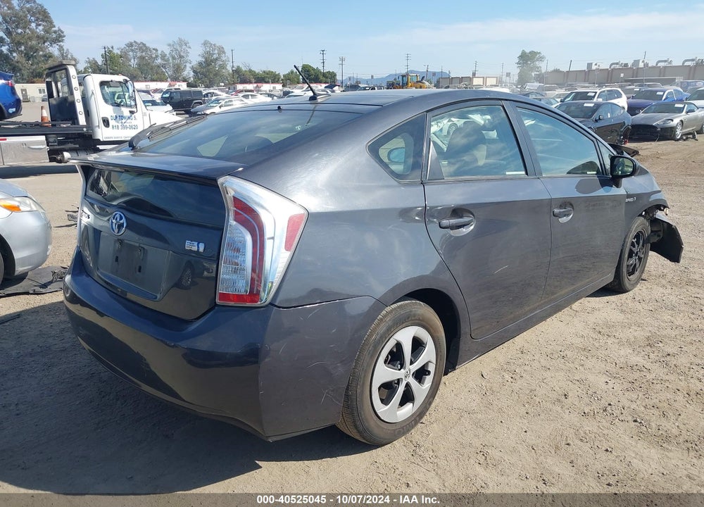2015 TOYOTA PRIUS THREE VIN: JTDKN3DU0F0433836