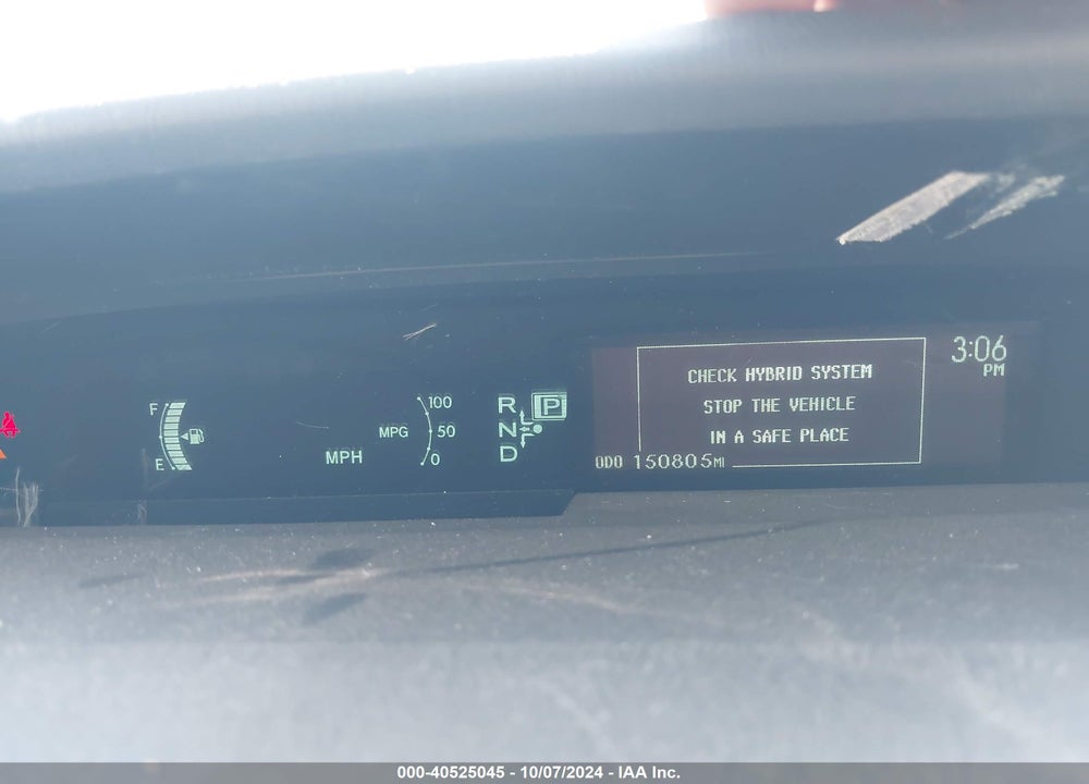 2015 TOYOTA PRIUS THREE VIN: JTDKN3DU0F0433836