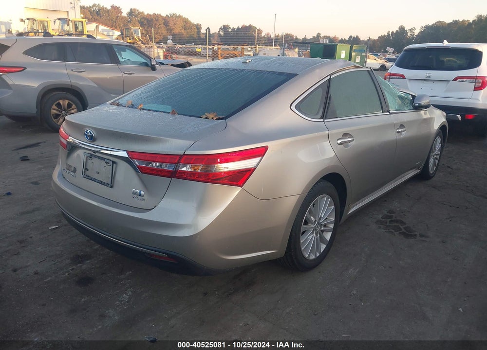 2014 TOYOTA AVALON HYBRID XLE TOURING VIN: 4T1BD1EB9EU019512