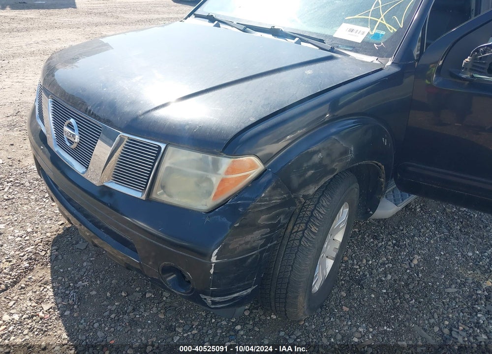 2006 NISSAN PATHFINDER LE VIN: 5N1AR18W76C600073