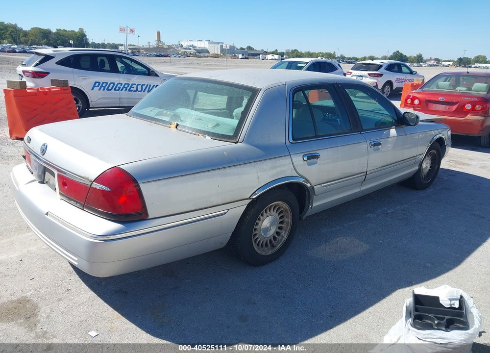 2001 MERCURY GRAND MARQUIS GS VIN: 2MEFM74W21X701209