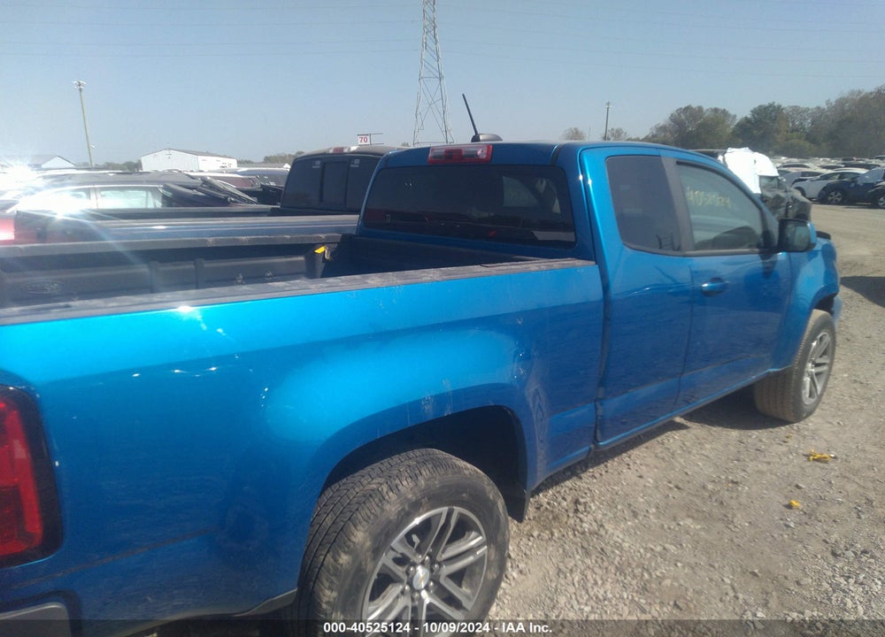 2021 CHEVROLET COLORADO 2WD WORK TRUCK VIN: 1GCHSBEA0M1214724