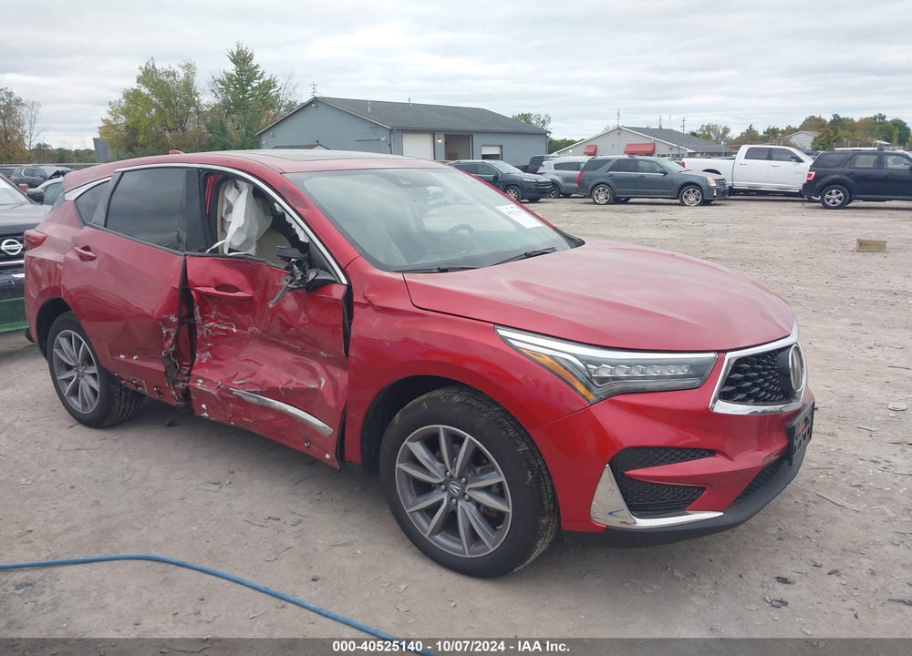 2019 ACURA RDX TECHNOLOGY PACKAGE VIN: 5J8TC2H54KL037152