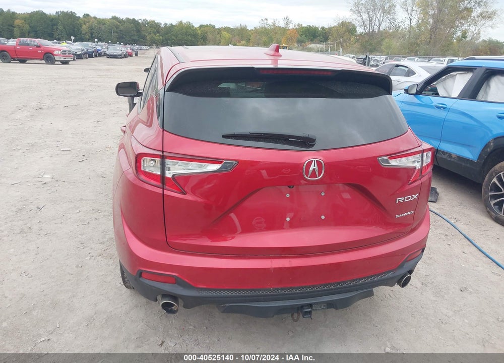 2019 ACURA RDX TECHNOLOGY PACKAGE VIN: 5J8TC2H54KL037152