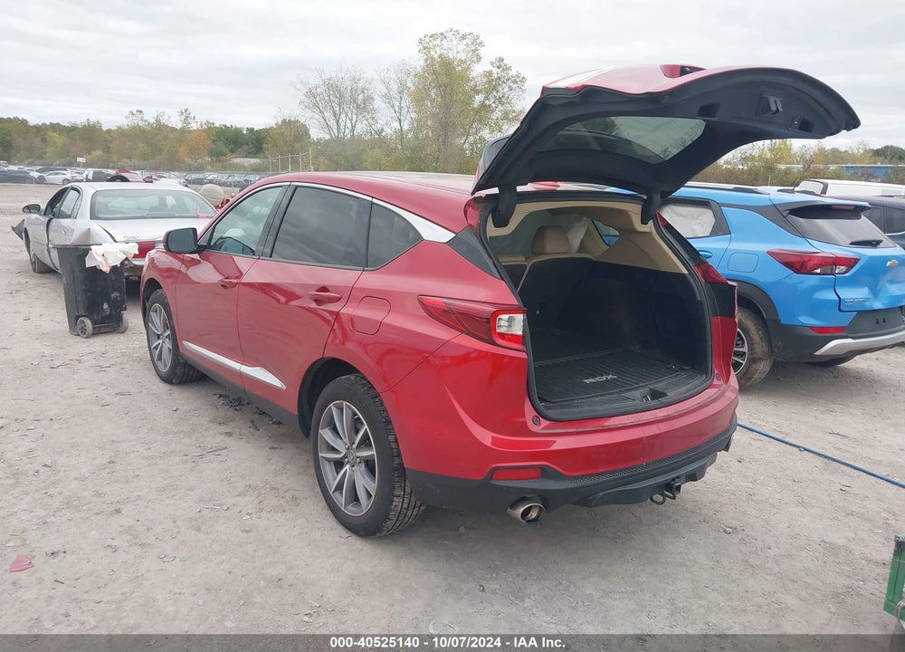 2019 ACURA RDX TECHNOLOGY PACKAGE VIN: 5J8TC2H54KL037152