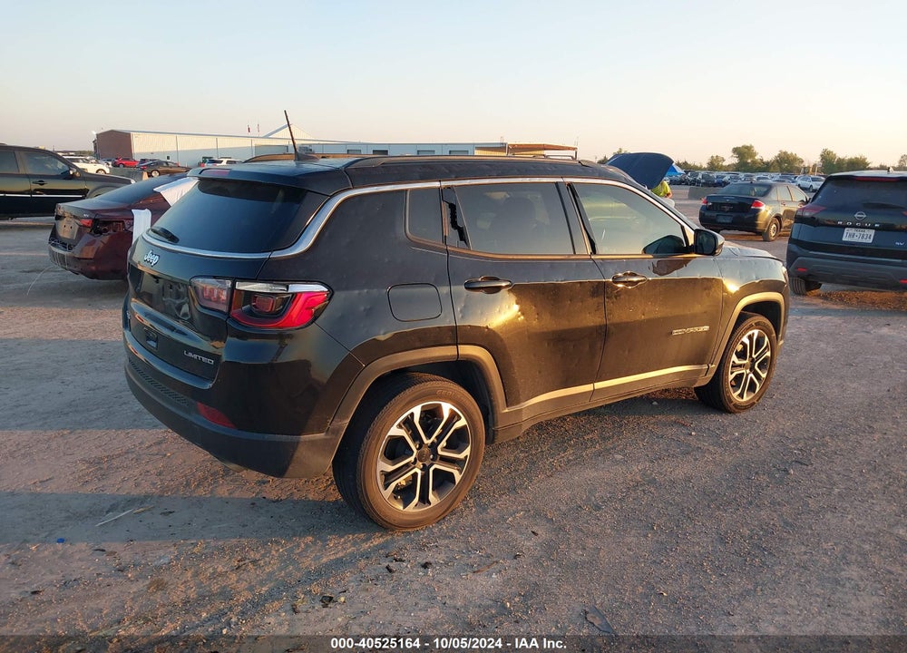 2022 JEEP COMPASS LIMITED 4X4 VIN: 3C4NJDCB0NT193770