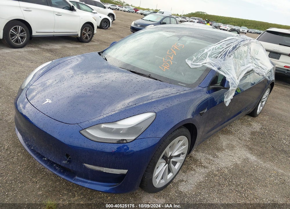 2023 TESLA MODEL 3 LONG RANGE DUAL MOTOR ALL-WHEEL DRIVE VIN: 5YJ3E1EB3PF603373