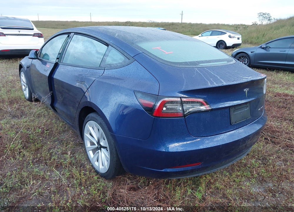 2023 TESLA MODEL 3 LONG RANGE DUAL MOTOR ALL-WHEEL DRIVE VIN: 5YJ3E1EB3PF603373