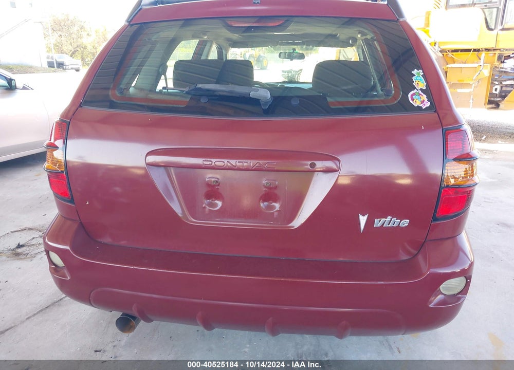 2004 PONTIAC VIBE VIN: 5Y2SL62844Z414325