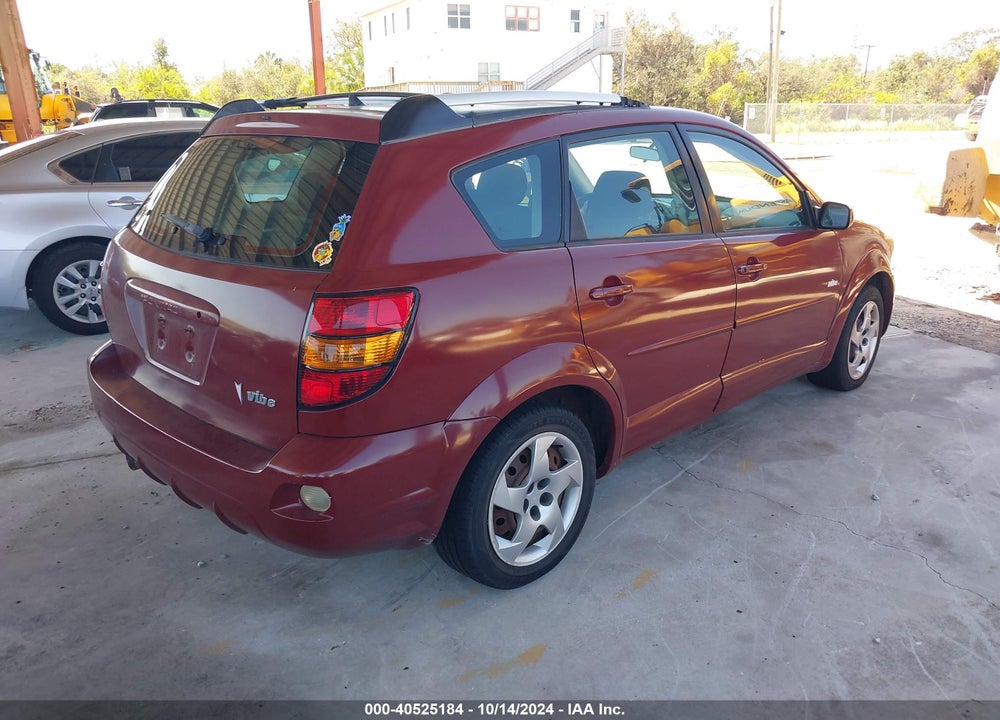 2004 PONTIAC VIBE VIN: 5Y2SL62844Z414325