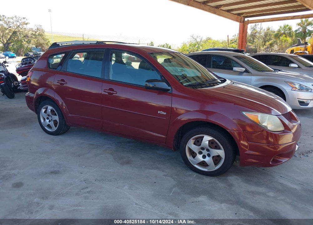 2004 PONTIAC VIBE VIN: 5Y2SL62844Z414325