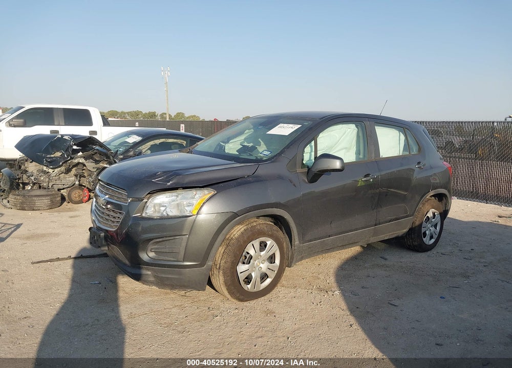 2016 CHEVROLET TRAX 1LS VIN: 3GNCJKSB2GL225951