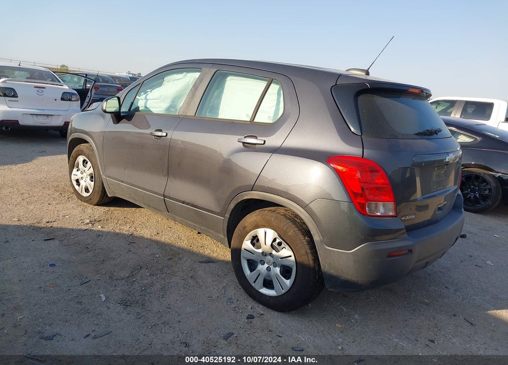 2016 CHEVROLET TRAX 1LS VIN: 3GNCJKSB2GL225951