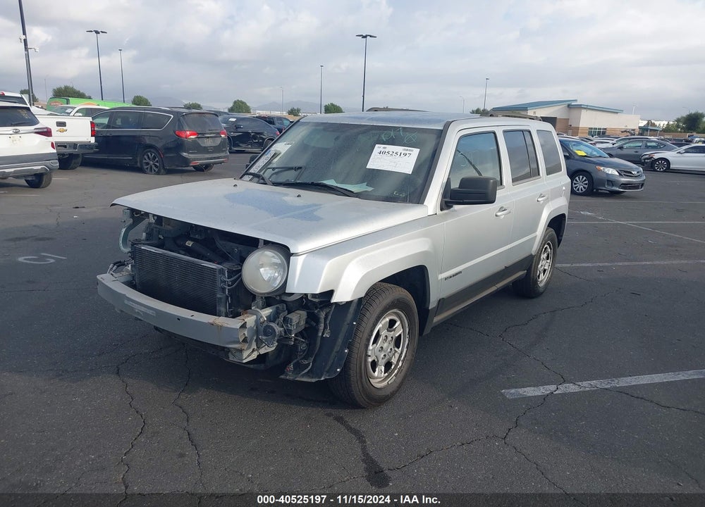 2014 JEEP PATRIOT SPORT VIN: 1C4NJPBA0ED545889