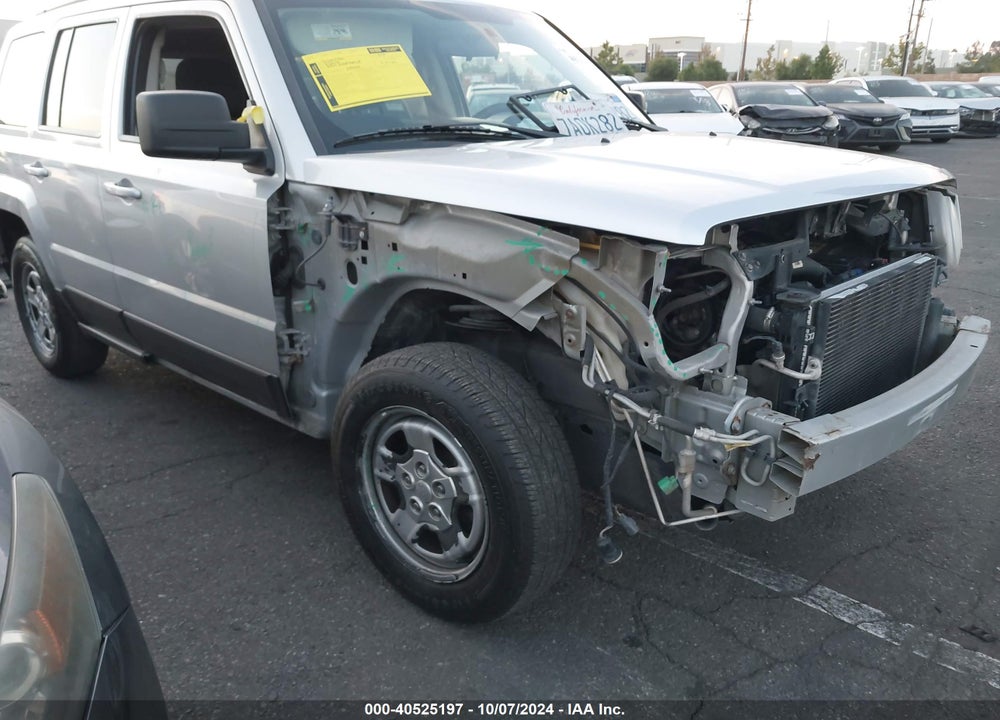 2014 JEEP PATRIOT SPORT VIN: 1C4NJPBA0ED545889