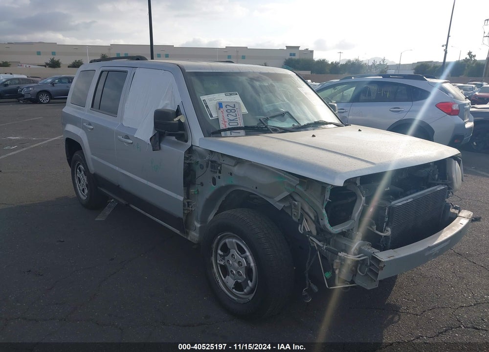 2014 JEEP PATRIOT SPORT VIN: 1C4NJPBA0ED545889