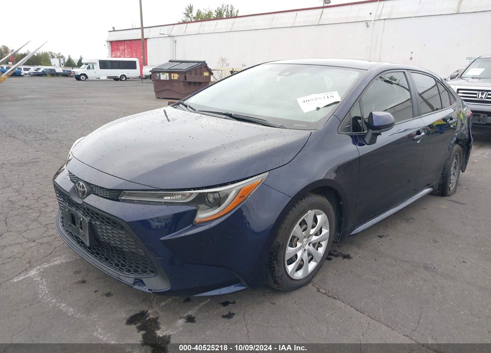 2020 TOYOTA COROLLA LE VIN: JTDEPRAE9LJ111824