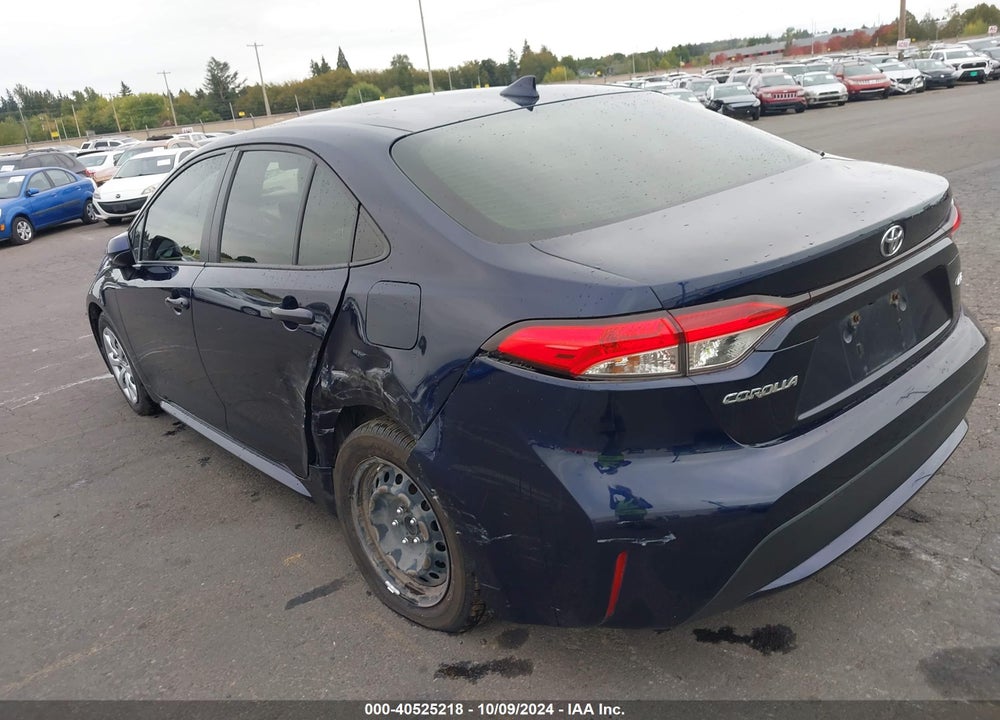 2020 TOYOTA COROLLA LE VIN: JTDEPRAE9LJ111824