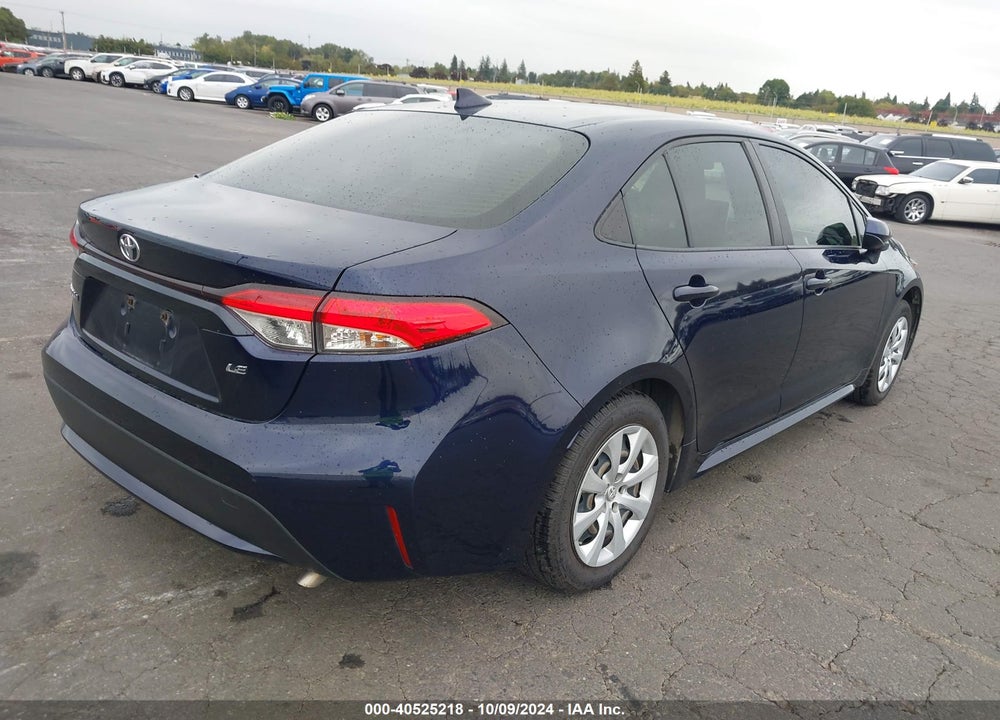 2020 TOYOTA COROLLA LE VIN: JTDEPRAE9LJ111824