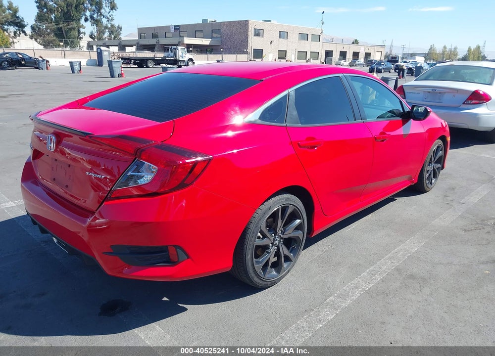 2021 HONDA CIVIC SPORT VIN: 2HGFC2F89MH506262