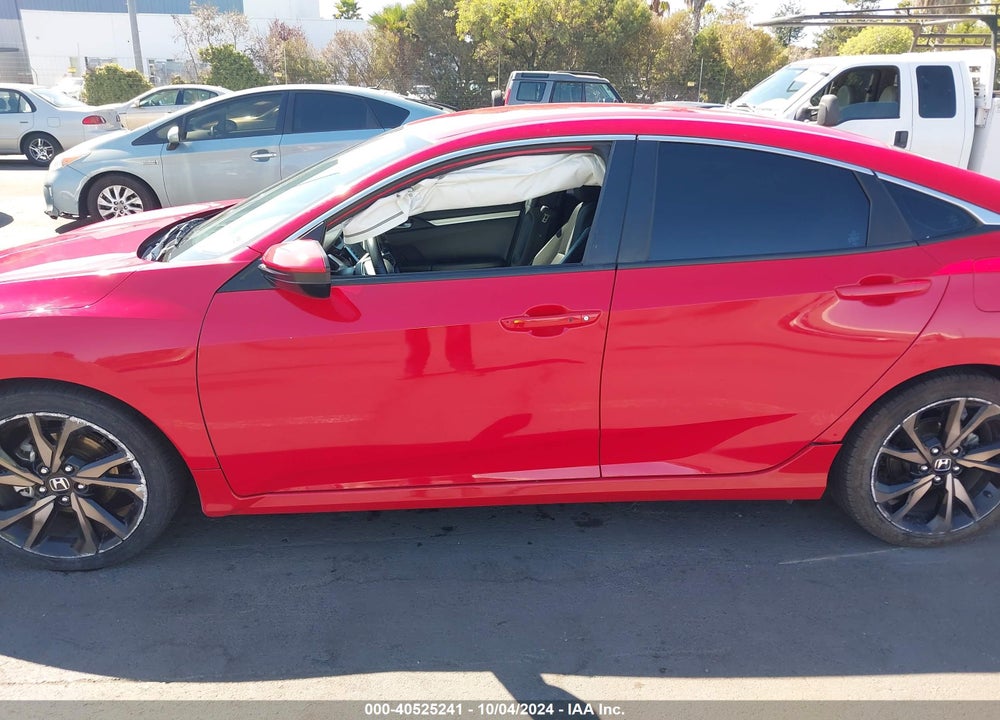2021 HONDA CIVIC SPORT VIN: 2HGFC2F89MH506262