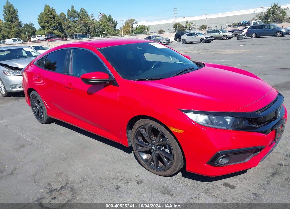 2021 HONDA CIVIC SPORT VIN: 2HGFC2F89MH506262