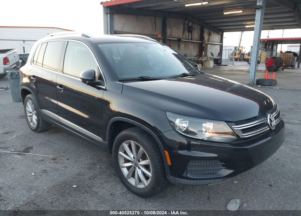 2017 VOLKSWAGEN TIGUAN 2.0T WOLFSBURG EDITION VIN: WVGRV7AX2HW504485