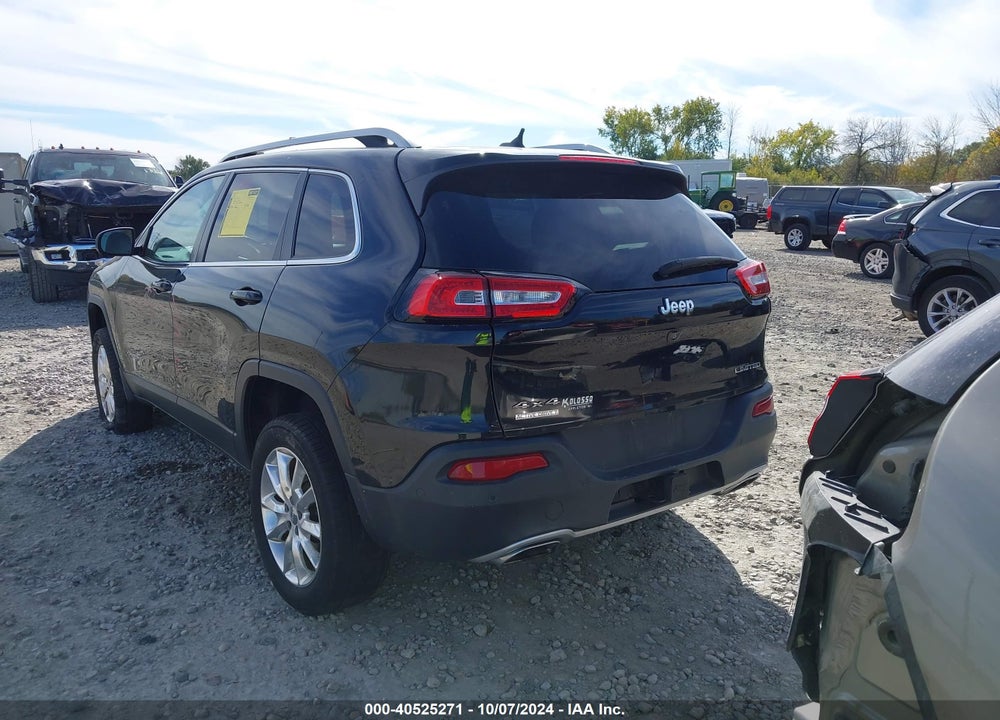 2015 JEEP CHEROKEE LIMITED VIN: 1C4PJMDS0FW565031
