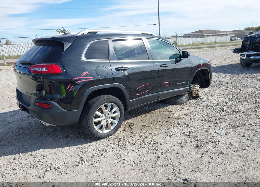 2015 JEEP CHEROKEE LIMITED VIN: 1C4PJMDS0FW565031