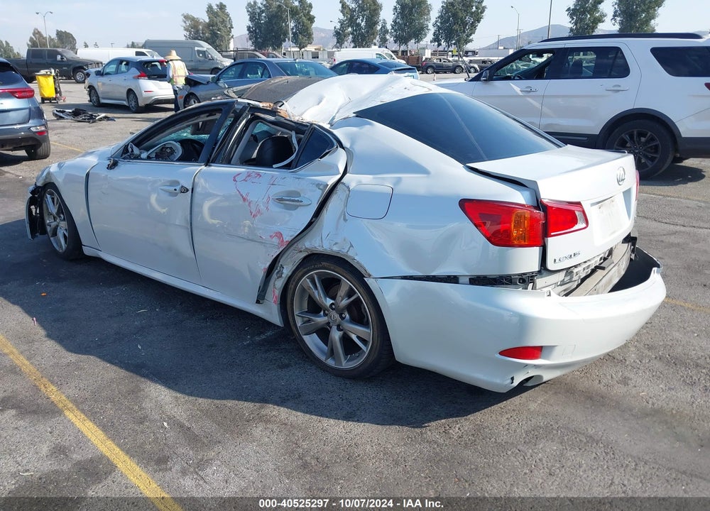 2009 LEXUS IS 250 VIN: JTHBK262392086041