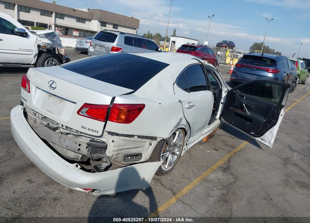 2009 LEXUS IS 250 VIN: JTHBK262392086041