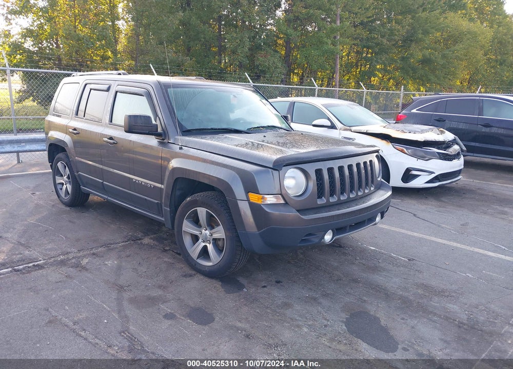 2016 JEEP PATRIOT HIGH ALTITUDE EDITION VIN: 1C4NJPFA7GD681885