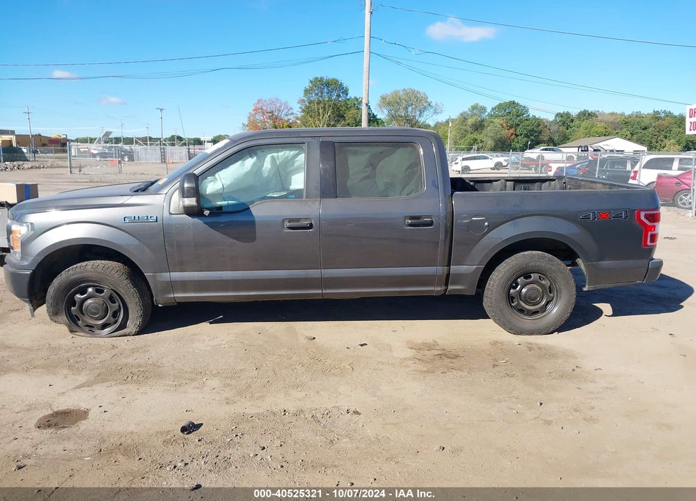 2018 FORD F-150 XL VIN: 1FTEW1E56JKE40924