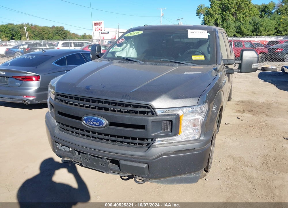 2018 FORD F-150 XL VIN: 1FTEW1E56JKE40924