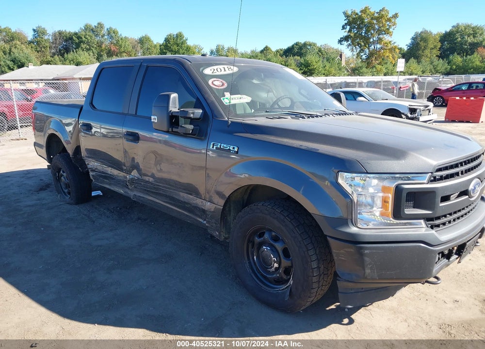 2018 FORD F-150 XL VIN: 1FTEW1E56JKE40924