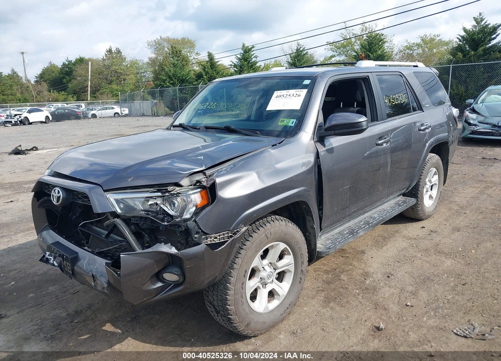 2016 TOYOTA 4RUNNER SR5 VIN: JTEBU5JR2G5394309