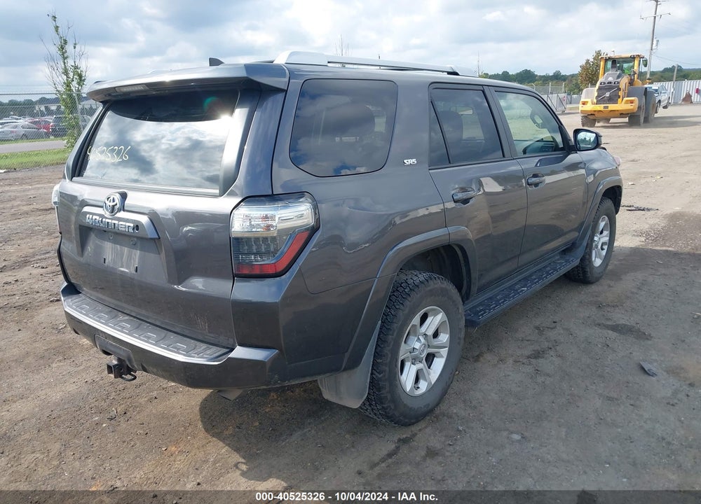 2016 TOYOTA 4RUNNER SR5 VIN: JTEBU5JR2G5394309