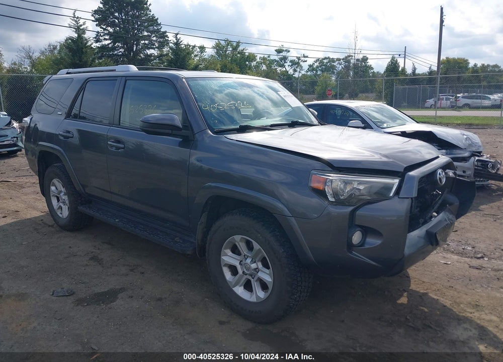 2016 TOYOTA 4RUNNER SR5 VIN: JTEBU5JR2G5394309