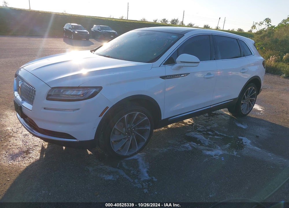 2021 LINCOLN NAUTILUS RESERVE VIN: 2LMPJ8KP5MBL13845