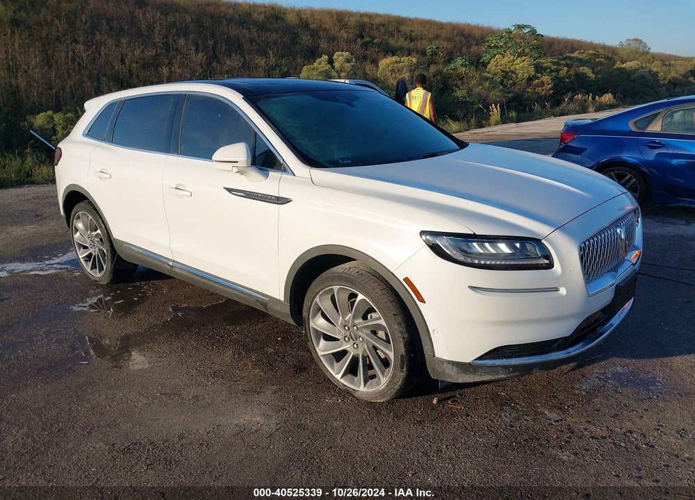 2021 LINCOLN NAUTILUS RESERVE VIN: 2LMPJ8KP5MBL13845