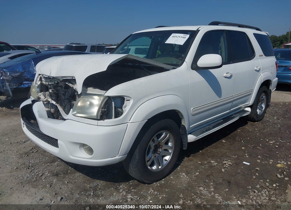 2004 TOYOTA SEQUOIA LIMITED V8 VIN: 5TDZT38A14S234115